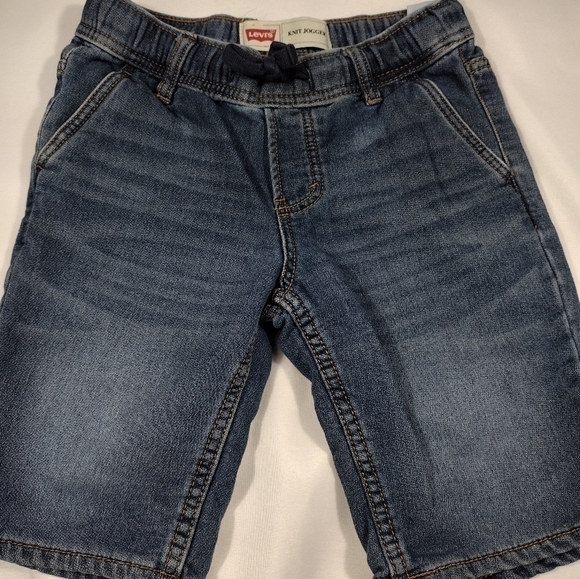 𝅺LEVI'S knit jogger shorts boys size small - Picture 1 of 8
